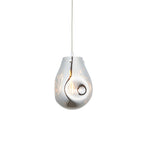 99519 1 Light Pendant Chrome Metallic Glass & Chrome Plate