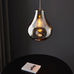 99788 1 Light Pendant Chrome Metallic Glass & Chrome Plate