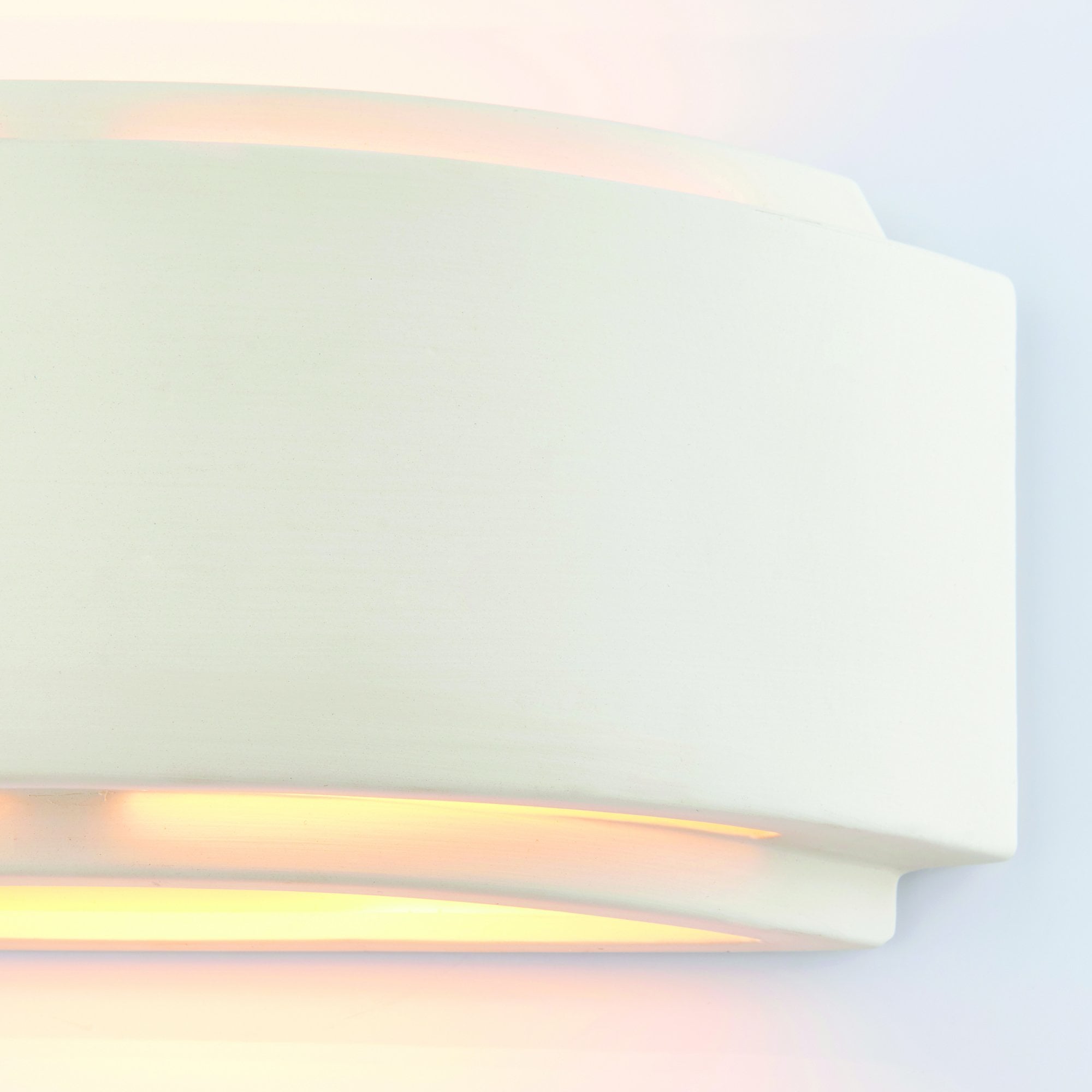 76570 Gianna 1 Light Wall Light Unglazed Ceramic