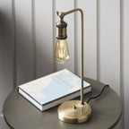 97246 Hal 1 Light Table Lamp Antique Brass Plate