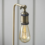 97246 Hal 1 Light Table Lamp Antique Brass Plate
