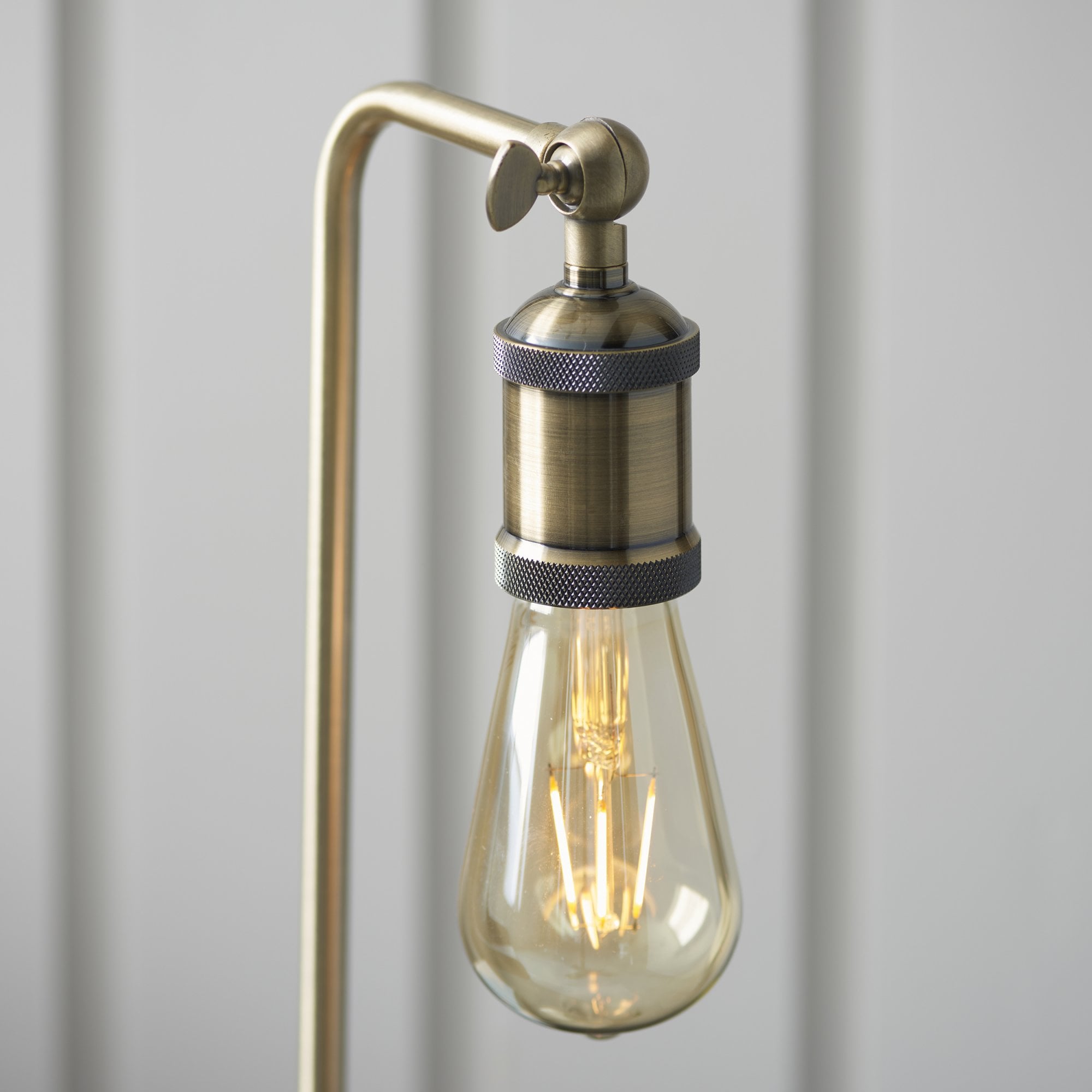 97246 Hal 1 Light Table Lamp Antique Brass Plate