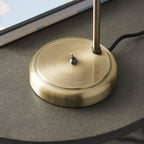97246 Hal 1 Light Table Lamp Antique Brass Plate