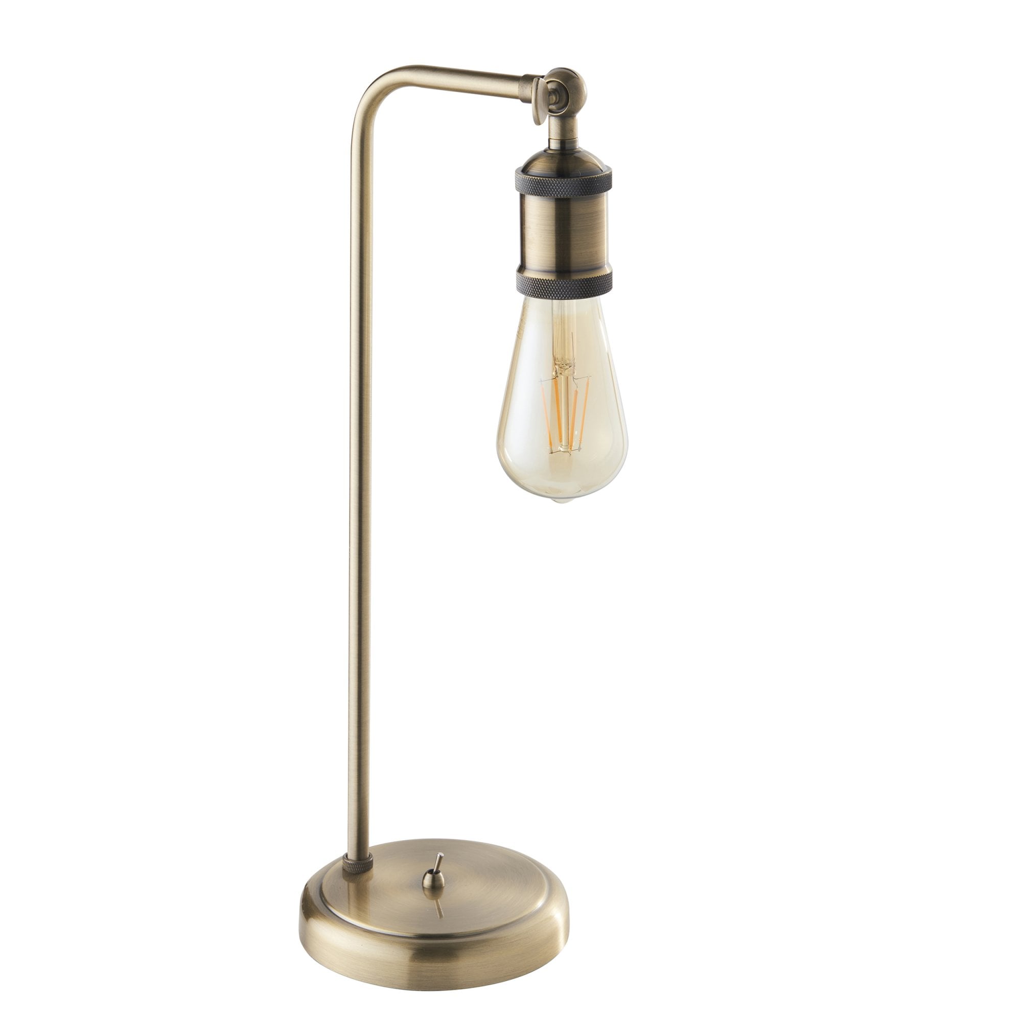 97246 Hal 1 Light Table Lamp Antique Brass Plate