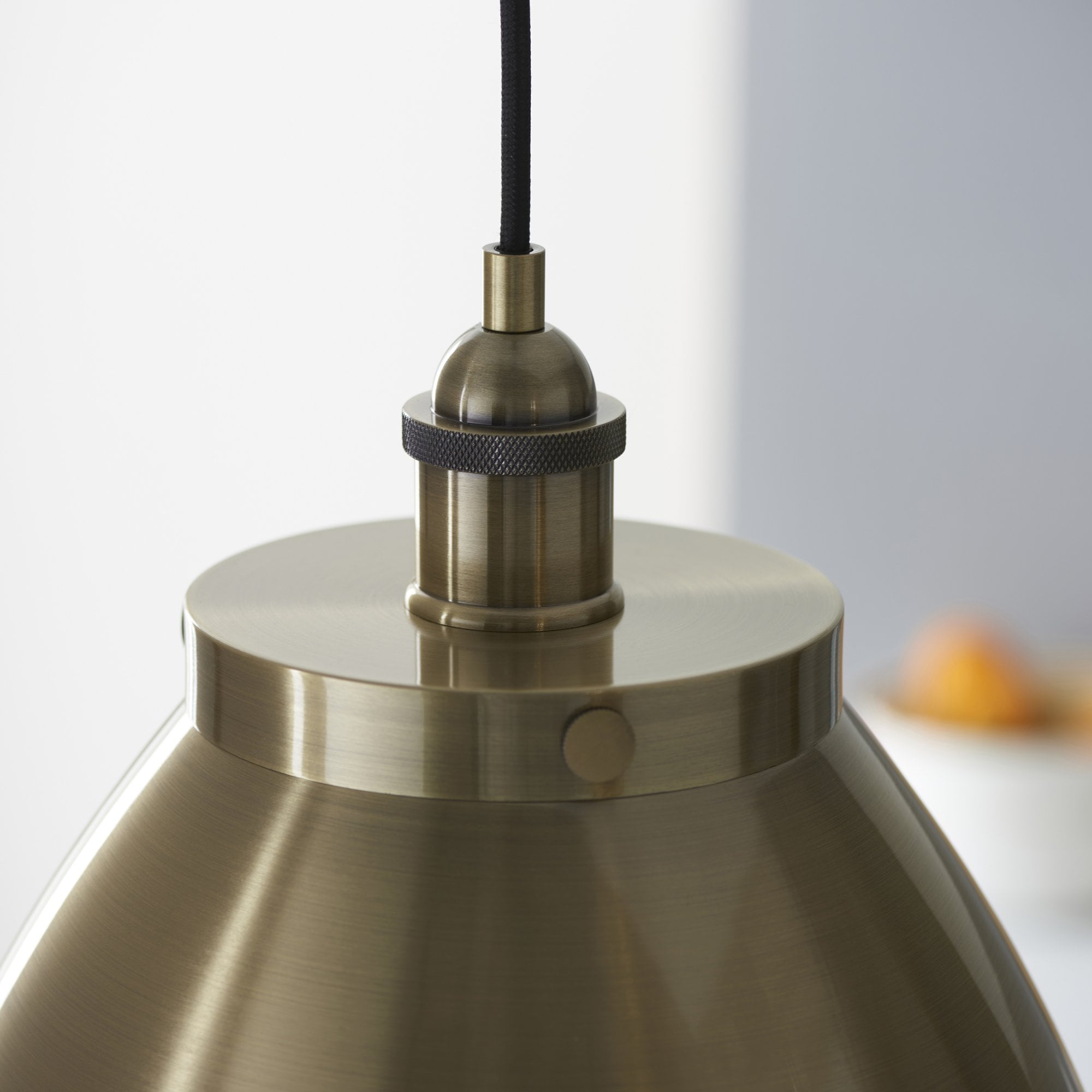98744 Franklin 1 Light Pendant Antique Brass Plate