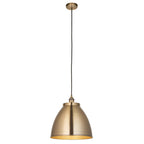 98744 Franklin 1 Light Pendant Antique Brass Plate