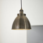 98745 Franklin 1 Light Pendant Antique Brass Plate