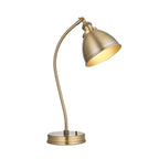 98747 Franklin 1 Light Table Lamp Antique Brass Plate