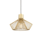 99498 Kimberley 1 Light Pendant Gold Paint Finish