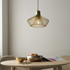 99498 Kimberley 1 Light Pendant Gold Paint Finish