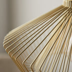 99498 Kimberley 1 Light Pendant Gold Paint Finish