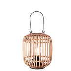 101773 Mathias 1 Light Table Lamp Natural Bamboo, Plywood & Matt Black Paint
