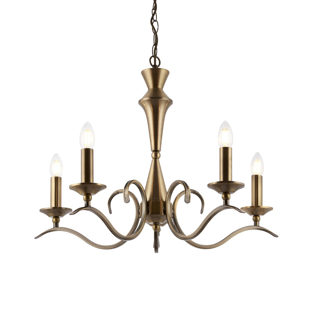 KORA-5AB Kora Ceiling Pendant 5 Light