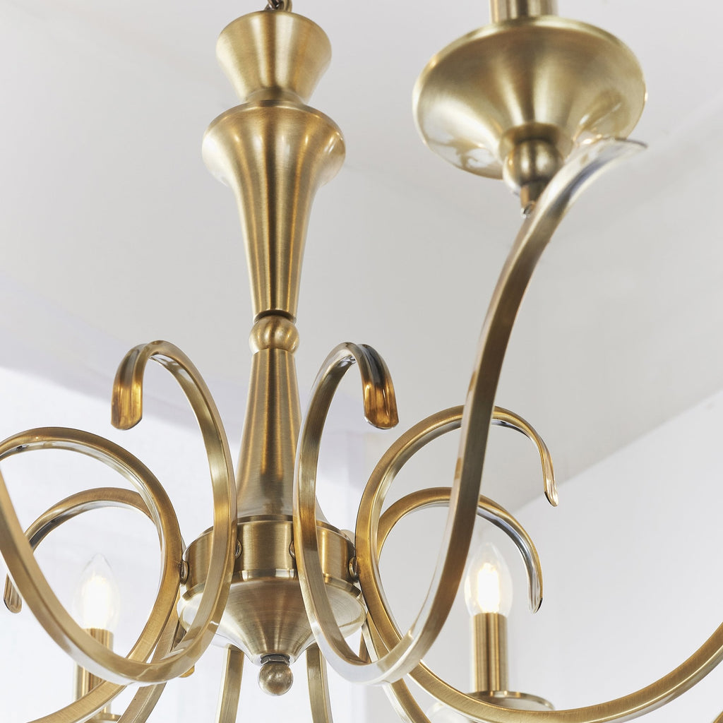 KORA-8AB Kora Ceiling Pendant 8 Light