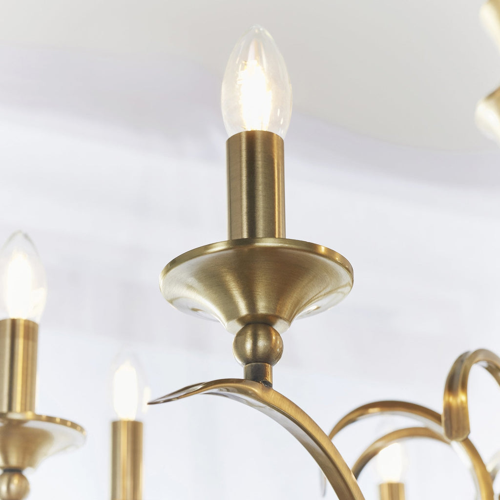 KORA-8AB Kora Ceiling Pendant 8 Light