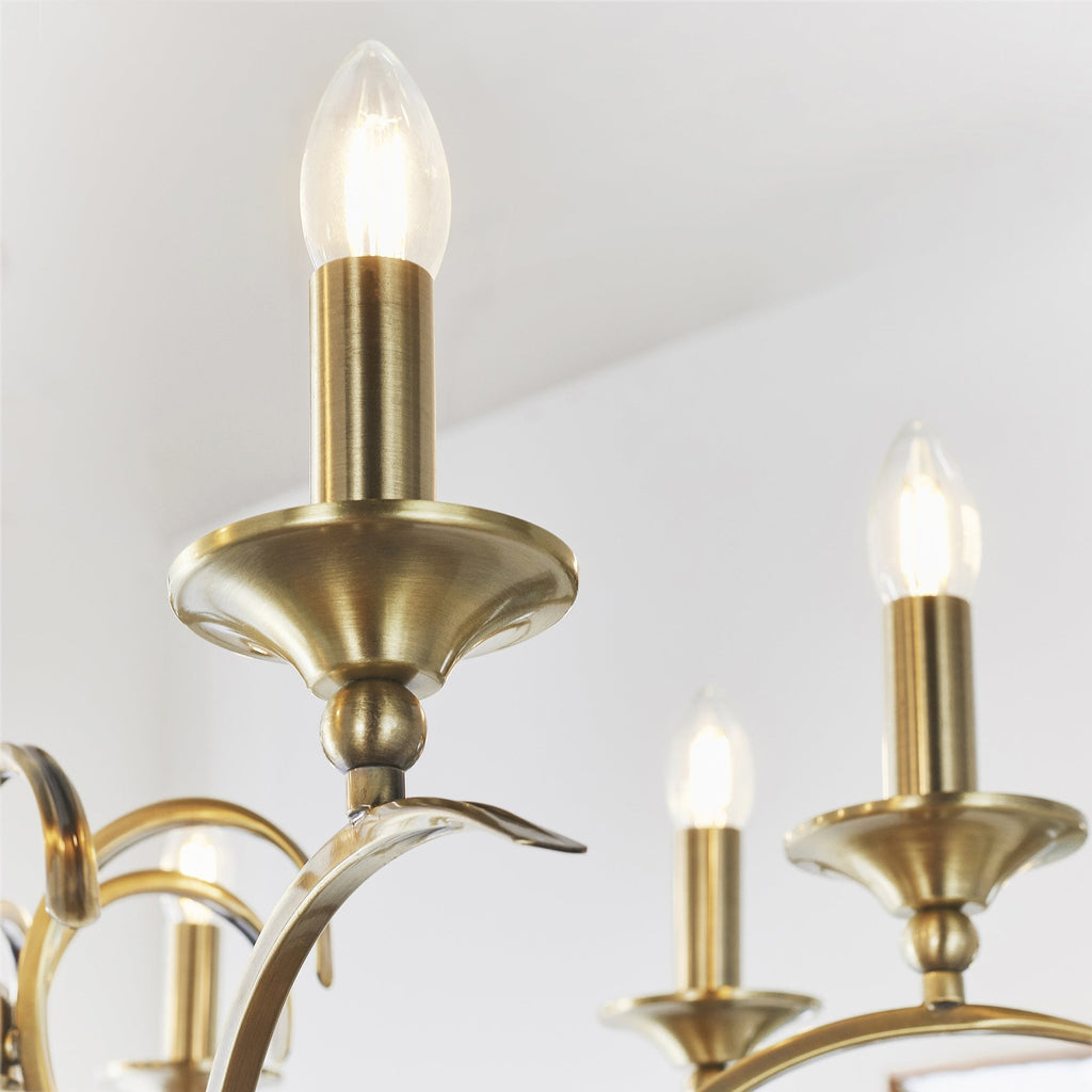 KORA-8AB Kora Ceiling Pendant 8 Light