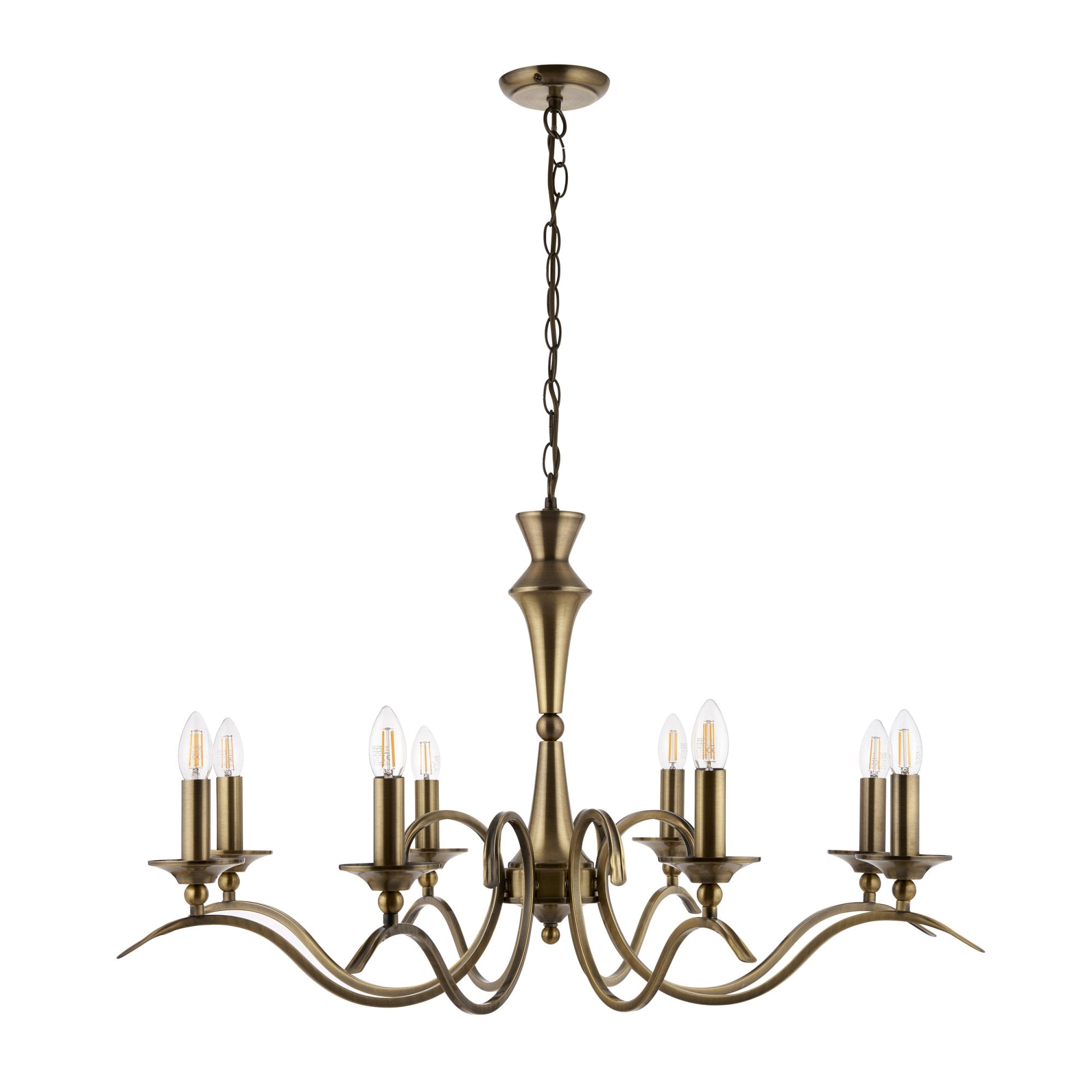 KORA-8AB Kora Ceiling Pendant 8 Light