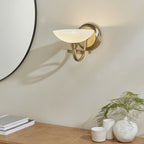 CAGNEY-1WBAB 1 Light Wall Bracket In Antique Brass