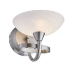 CAGNEY-1WBSC 1 Light Wall Bracket In Satin Chrome