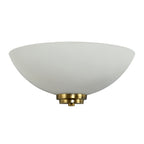 WELLES-1WBAB 1 Light Wall Light In Antique Brass