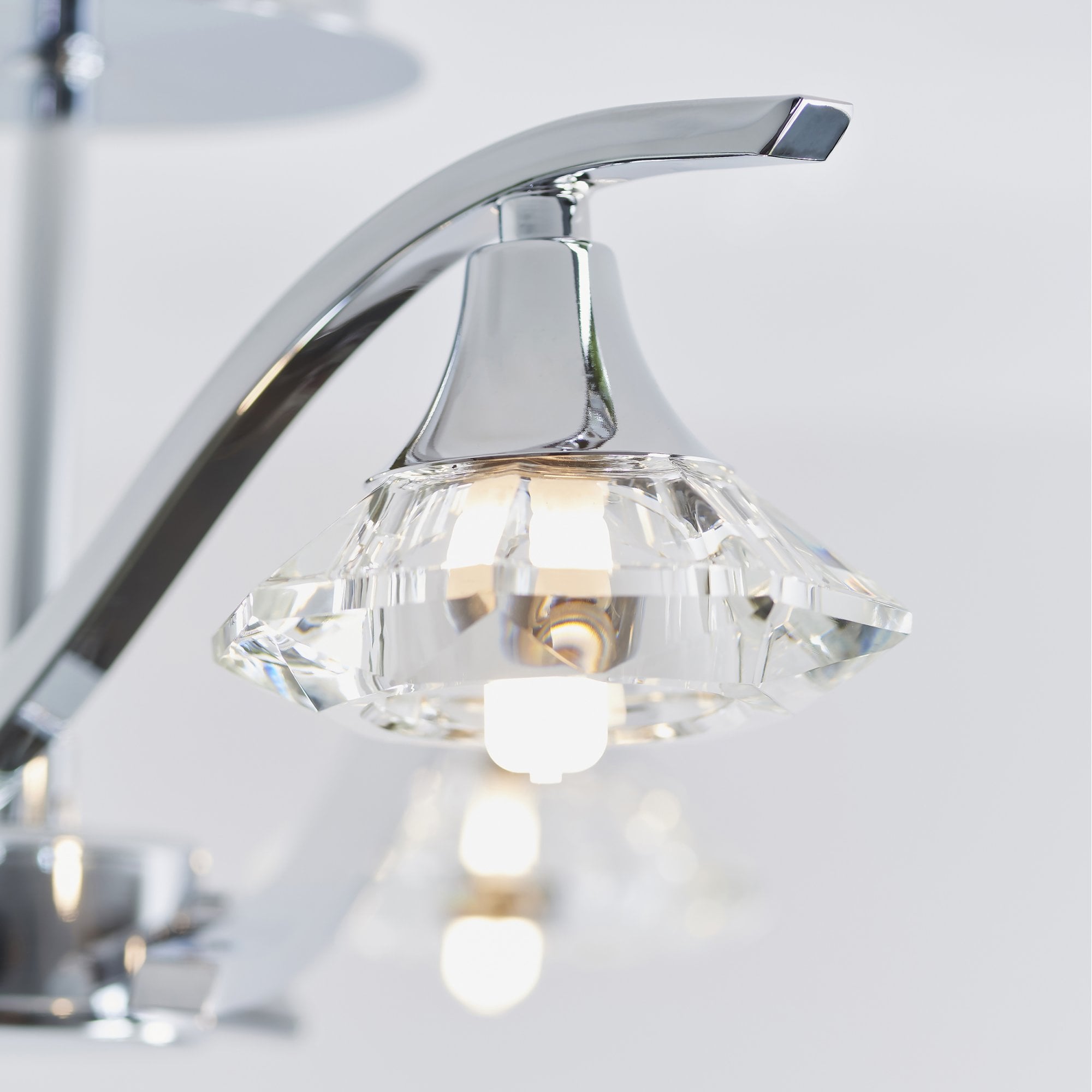 LANGELLA-3CH 3 Light Ceiling Fitting In Chrome
