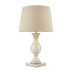 MARSHAM-TLIV Painted Wooden Table Lamp