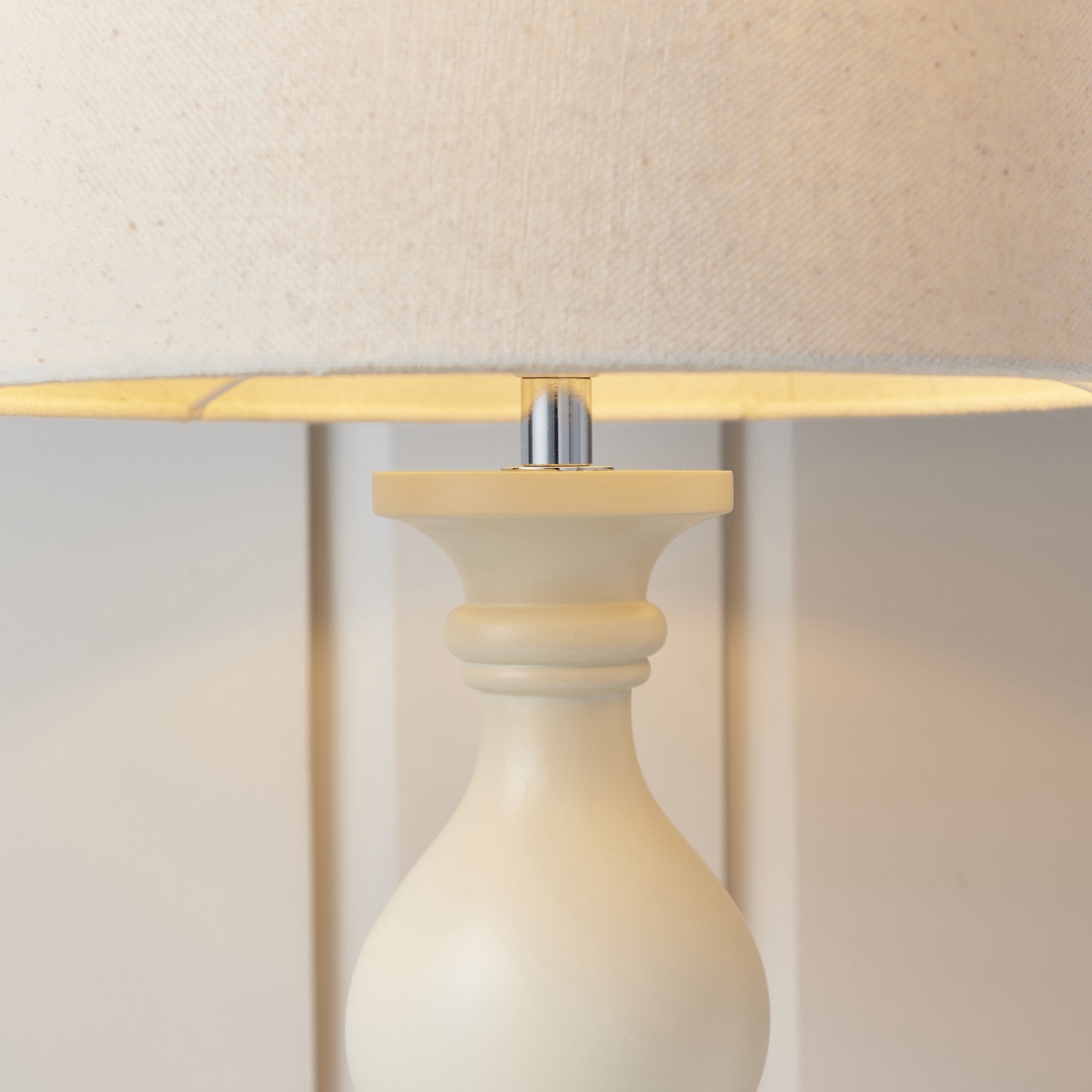 MARSHAM-TLIV Painted Wooden Table Lamp