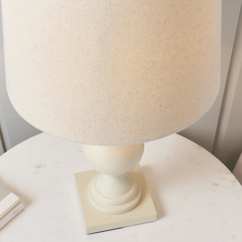 MARSHAM-TLIV Painted Wooden Table Lamp