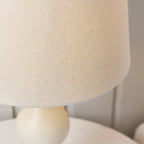 MARSHAM-TLIV Painted Wooden Table Lamp