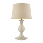 MARSHAM-TLTA Painted Wooden Table Lamp Taupe