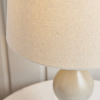 MARSHAM-TLTA Painted Wooden Table Lamp Taupe