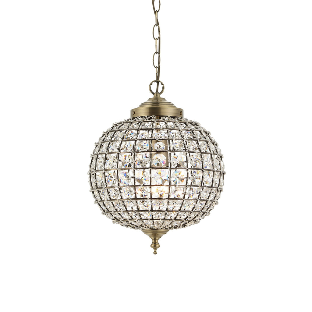 EH-TANARO-AB Pendant In Antique Brass