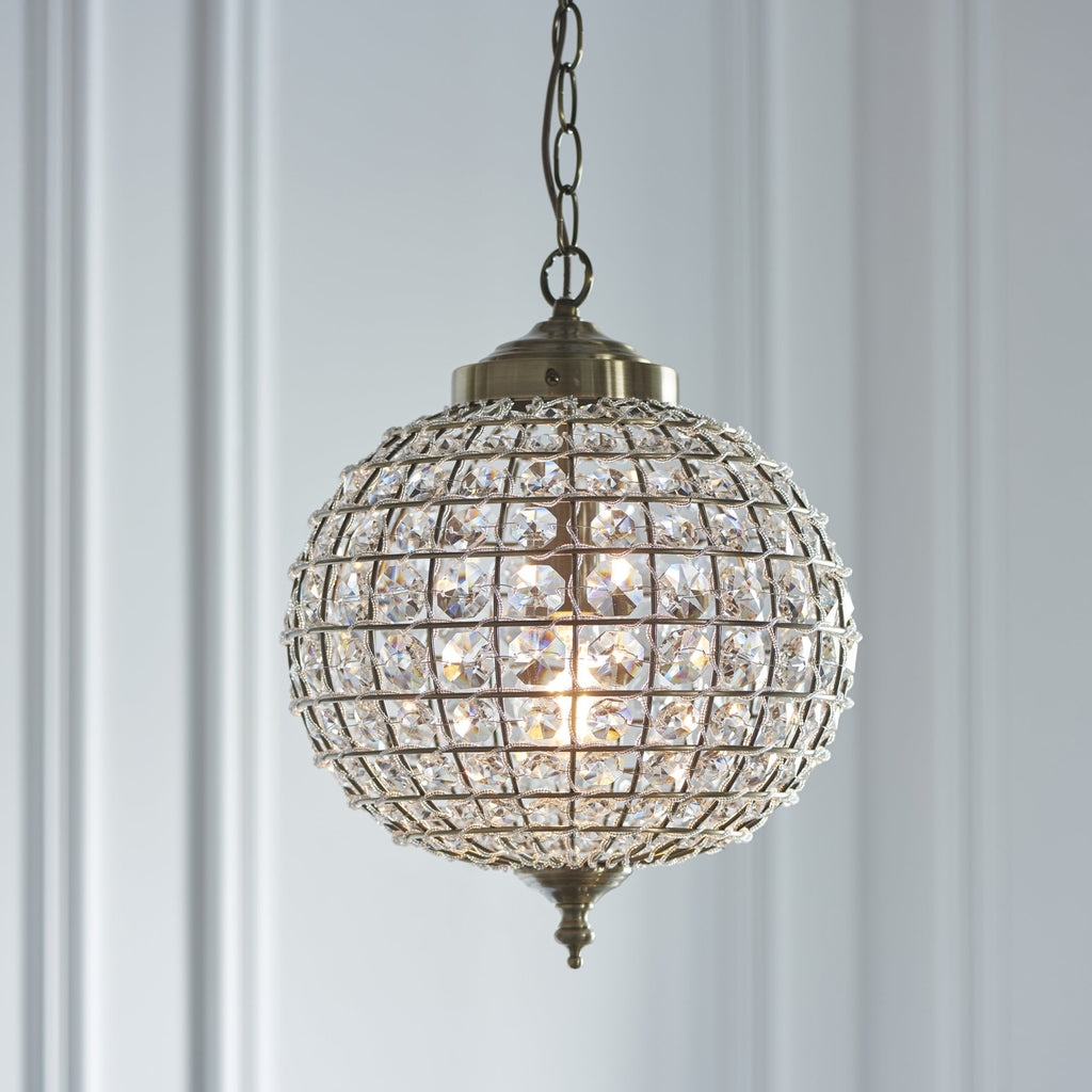 EH-TANARO-AB Pendant In Antique Brass