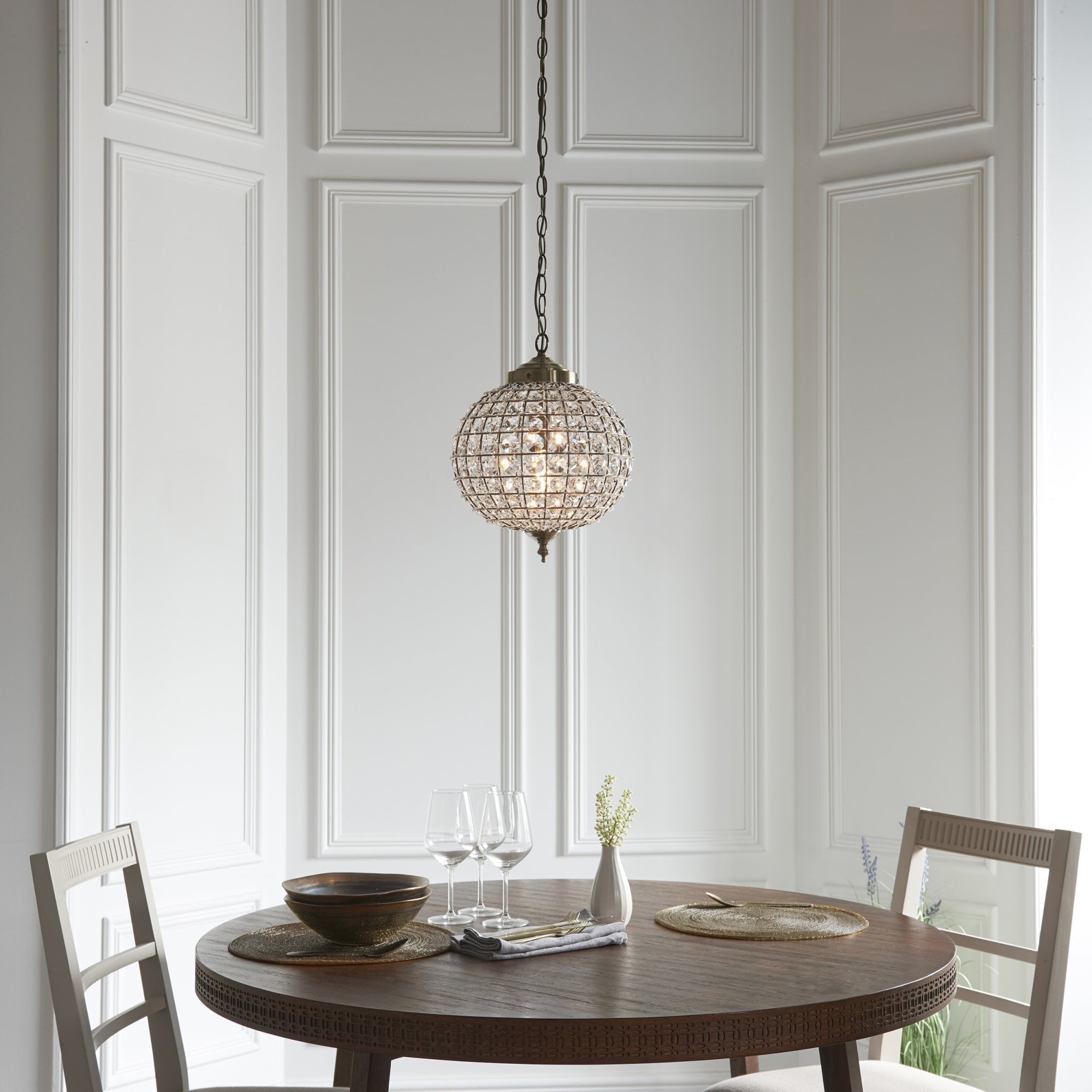 EH-TANARO-AB Pendant In Antique Brass