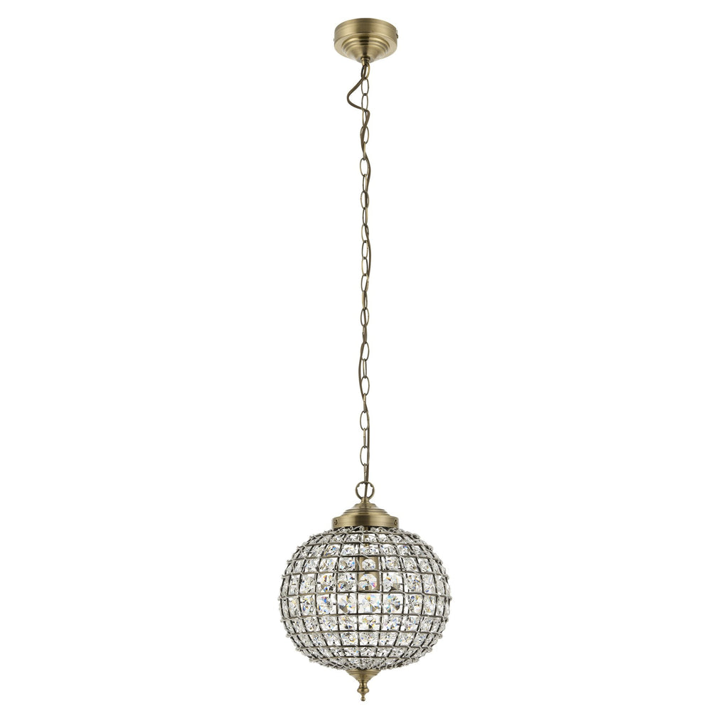EH-TANARO-AB Pendant In Antique Brass