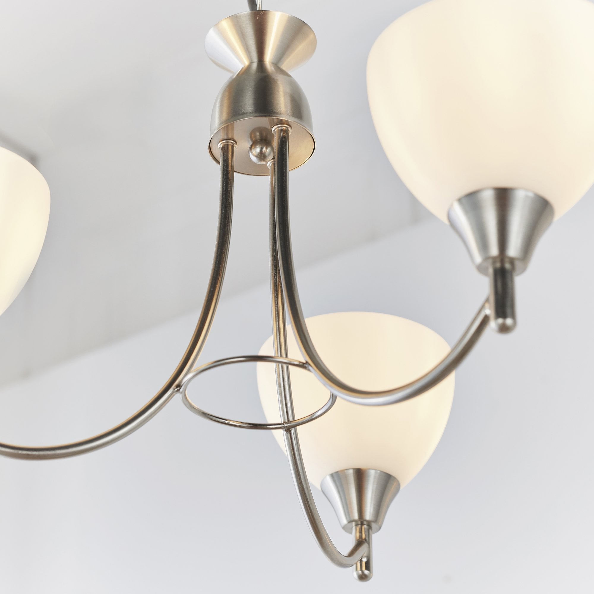 1805-3SC Alton indoor pendant multi arm glass