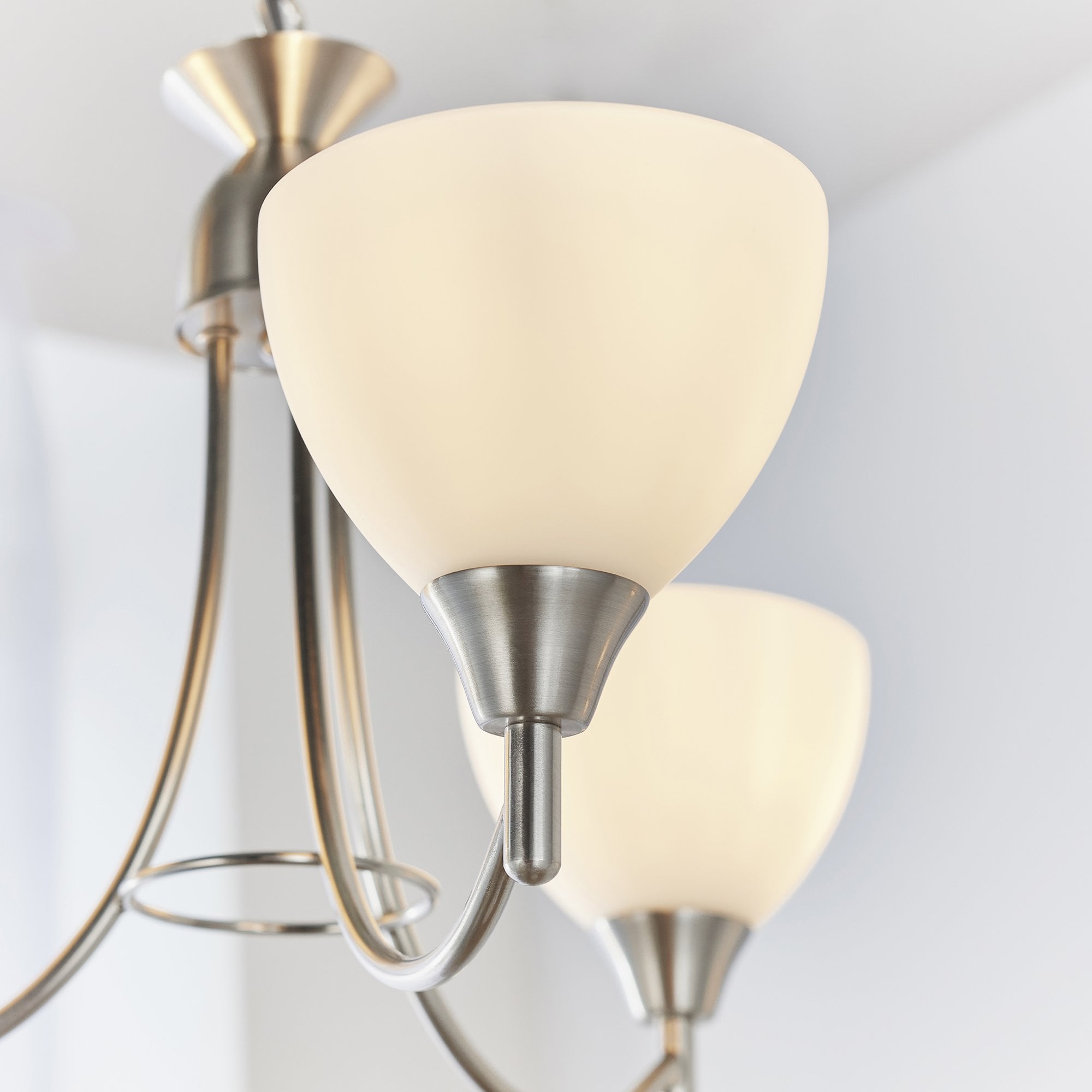 1805-3SC Alton indoor pendant multi arm glass