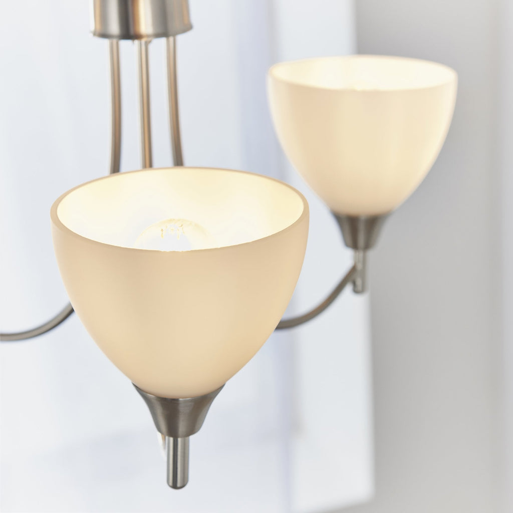 1805-3SC Alton indoor pendant multi arm glass
