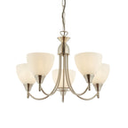 1805-5SC Alton indoor pendant multi arm glass