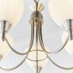 1805-5SC Alton indoor pendant multi arm glass