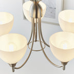 1805-5SC Alton indoor pendant multi arm glass