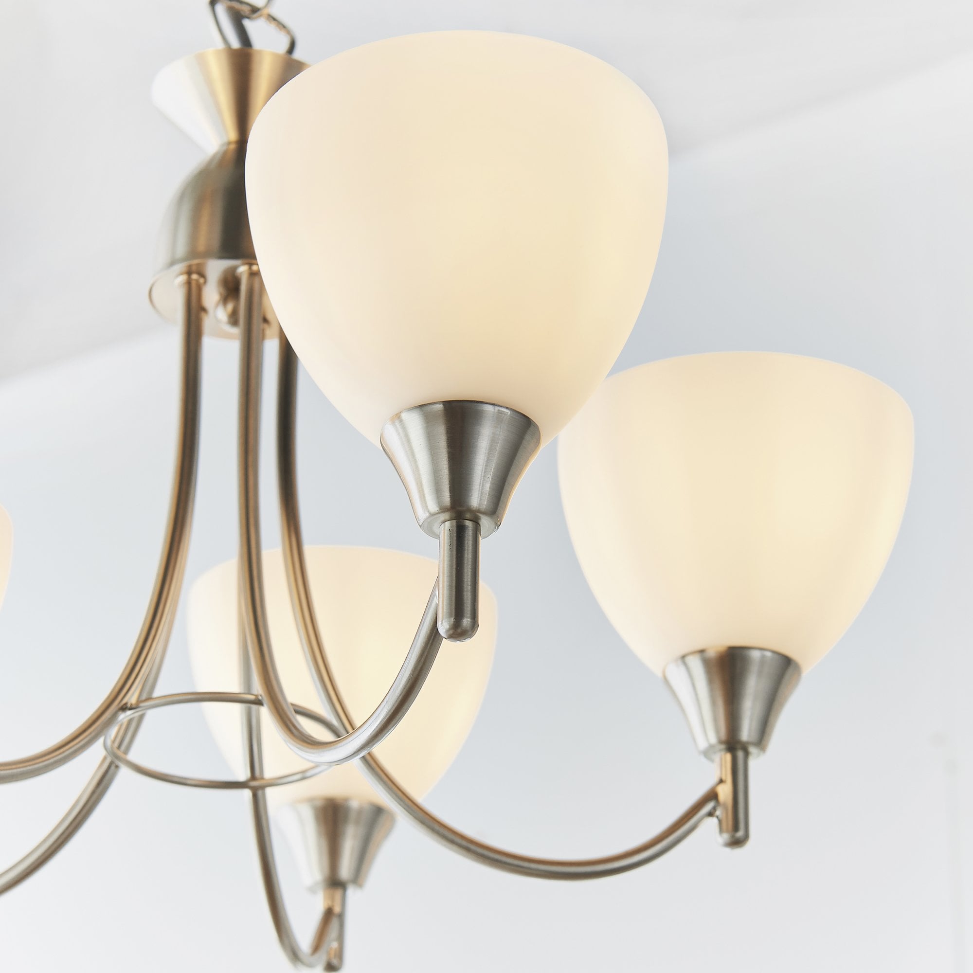 1805-5SC Alton indoor pendant multi arm glass