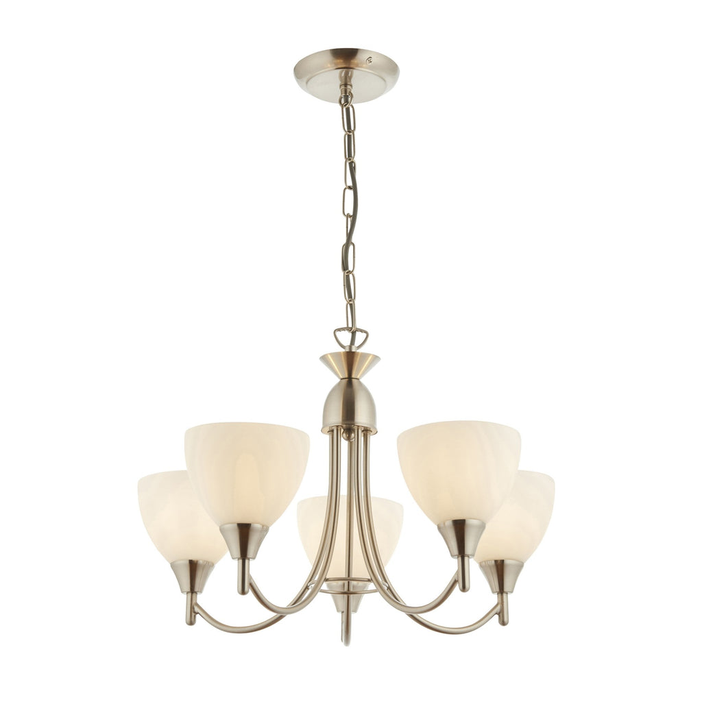 1805-5SC Alton indoor pendant multi arm glass