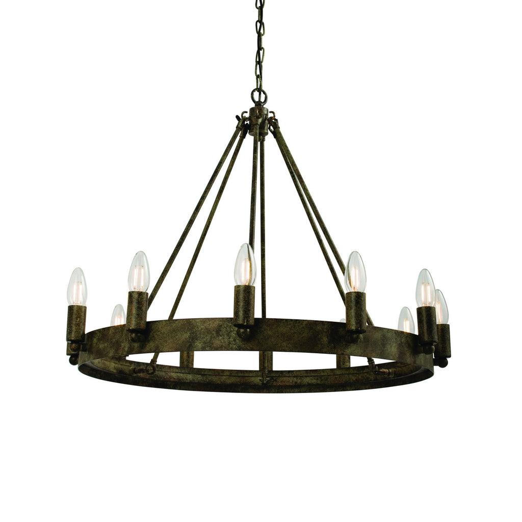 61026 Chevalier Indoor Pendant Multi Arm Lamp