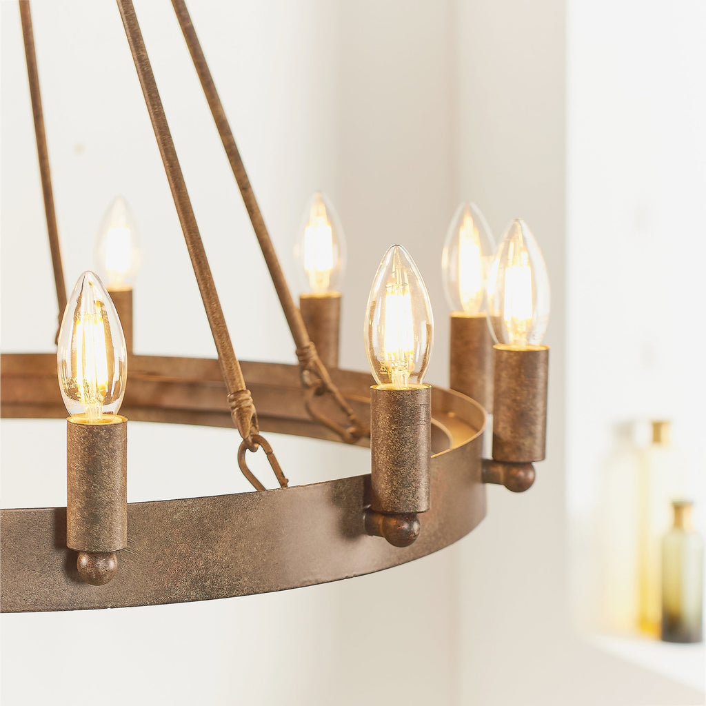 61026 Chevalier Indoor Pendant Multi Arm Lamp