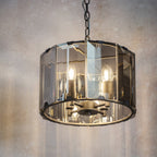 61281 Clooney Indoor Pendant Multi Arm Glass