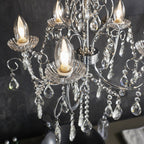 61384 Tabitha Bathroom Pendant Multi Arm Glass
