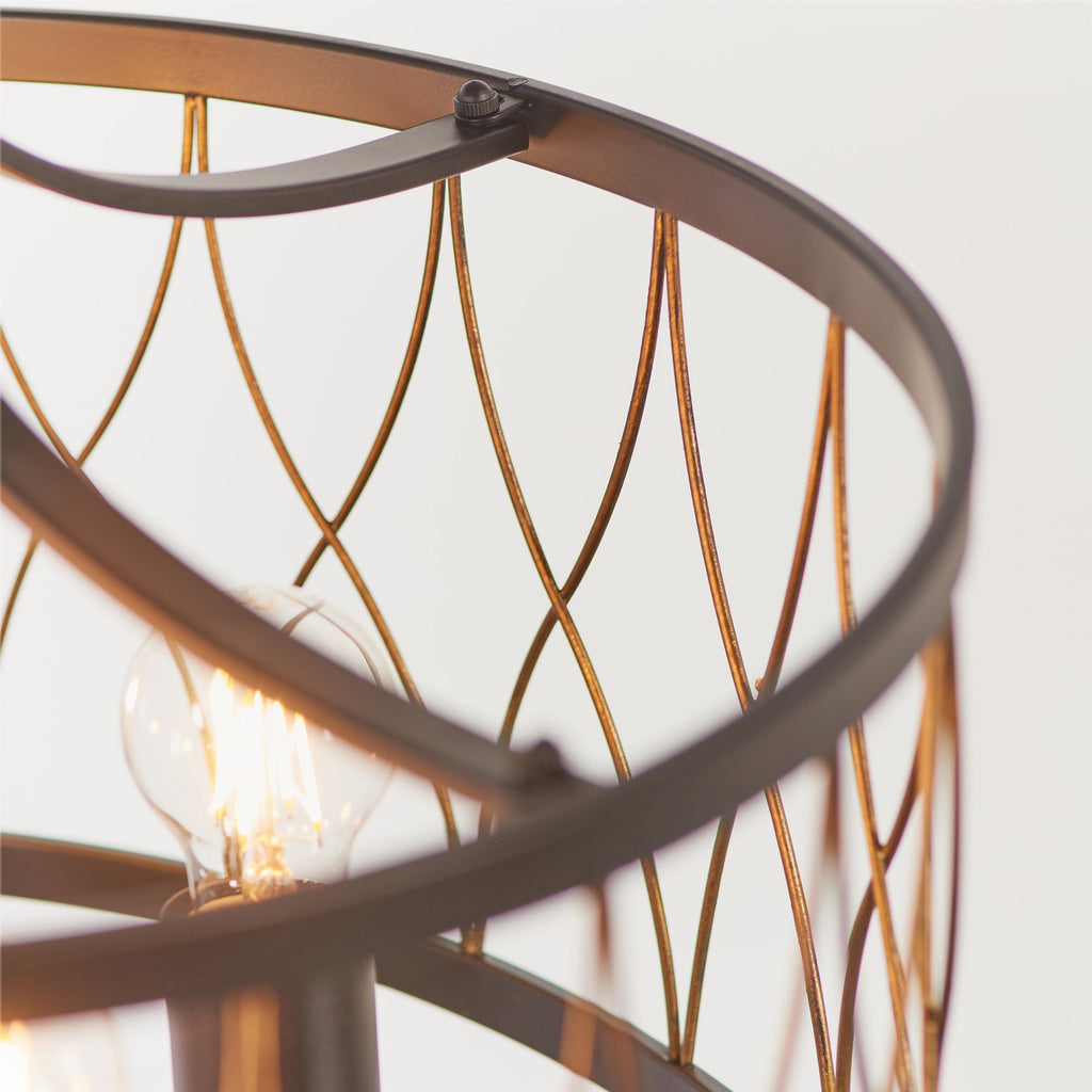 61498 Heston Indoor Pendant Multi Arm Lamp