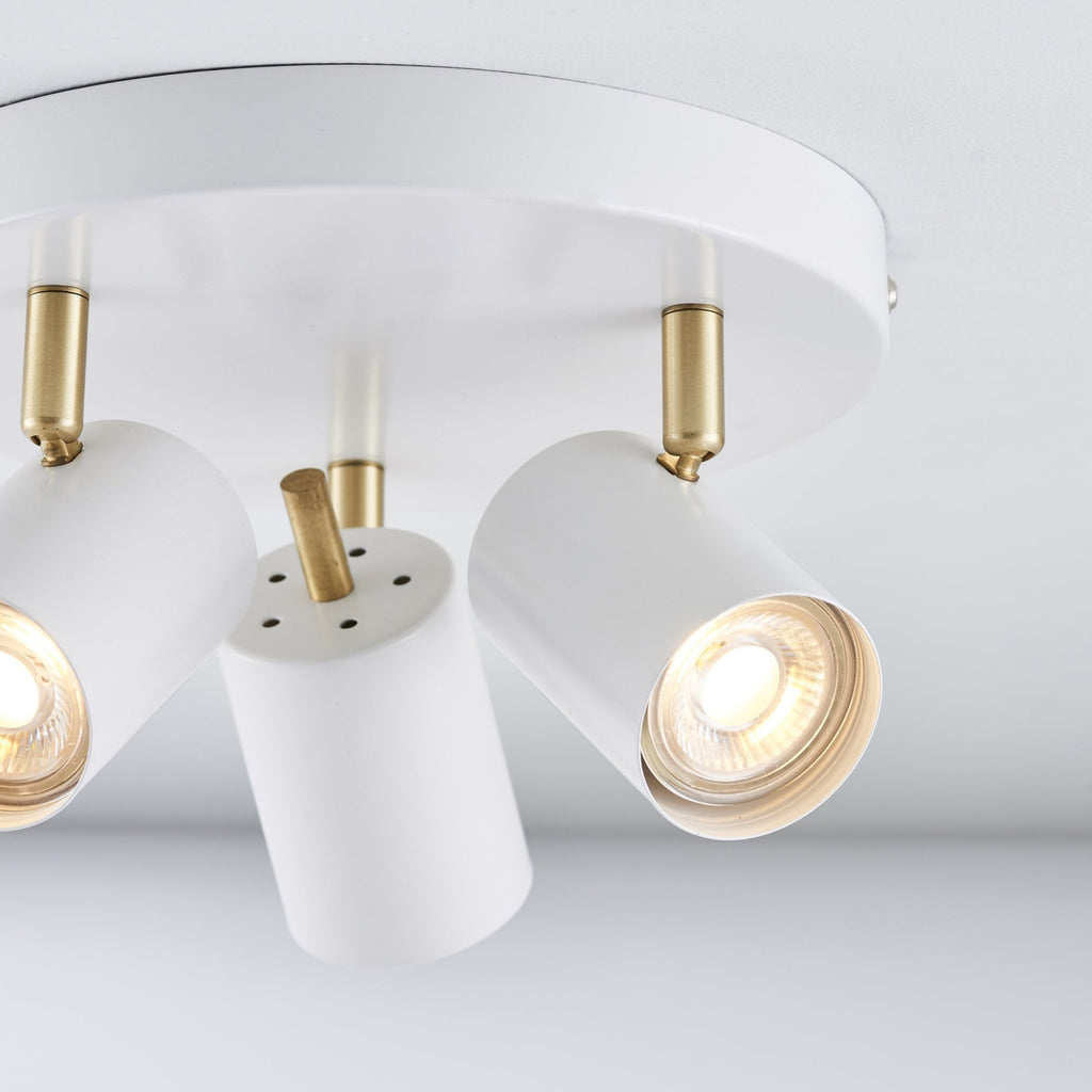 59932 Gull Indoor LED Spot Light Round