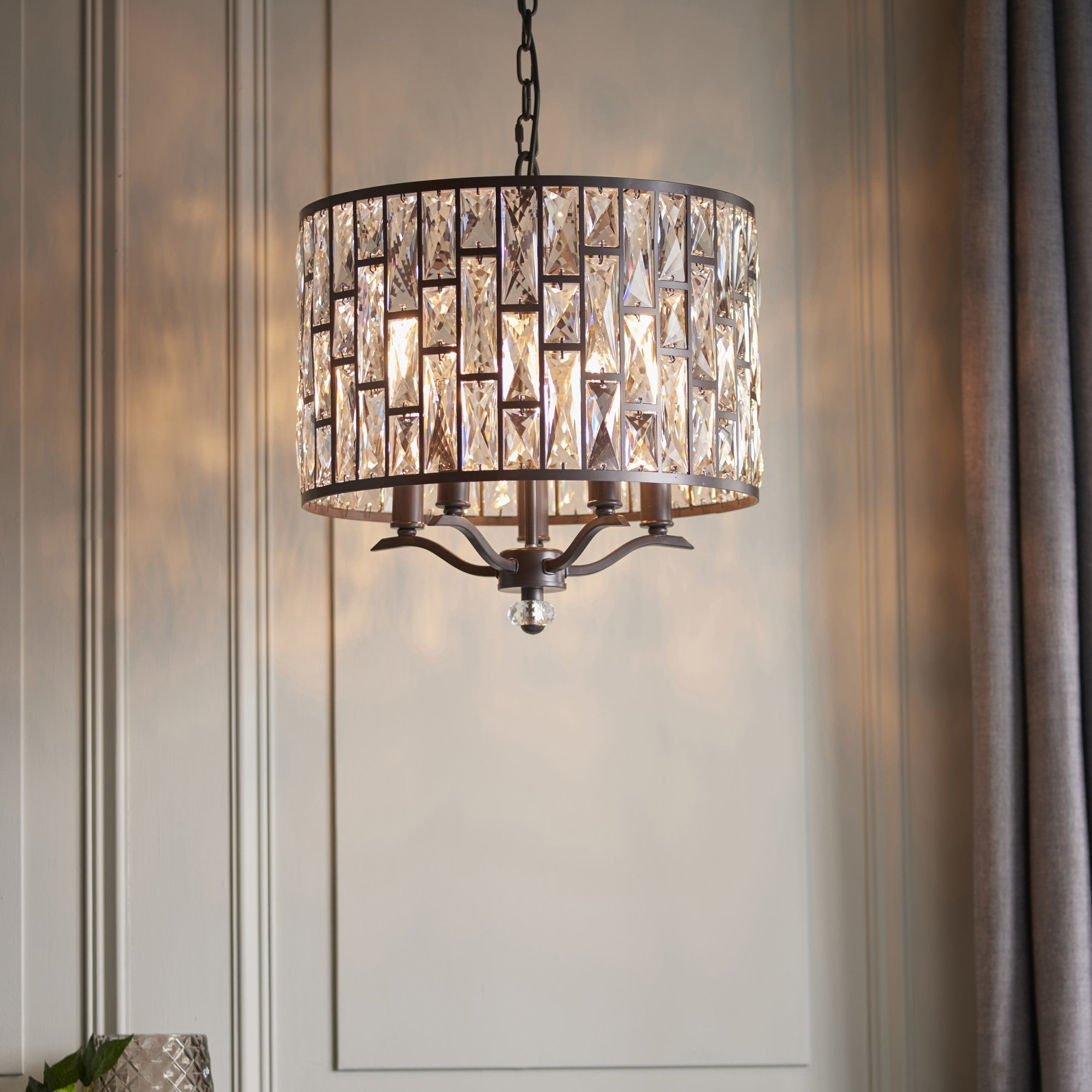 69390 Belle Indoor Pendant Light Multi Arm